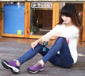 [JESSICASTORE]Korean Fashion For Women Comfortable Sock Running Shoes Platform  Breathable Outdoor Sport Walking Shoes Women Sneakers#103