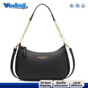 【Fast delivery】 Trendy PU Leather Womens Cross Body Bag with Elegant Design Suitable for Shopping and Travel in Light Pink