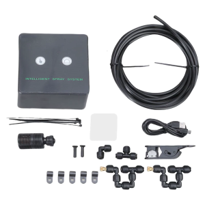 Automatic Reptiles Misting System with Intelligent Controlled Humidifier Adjustable Copper Nozzles for Terrariums