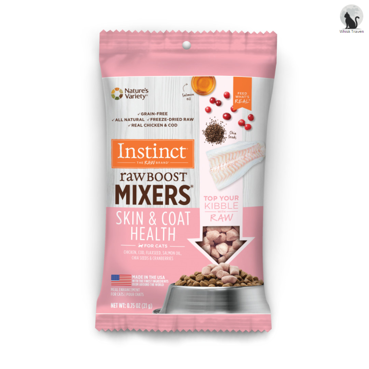 Instinct FreezeDried Raw Boost Mixers GrainFree Skin & Coat Recipe