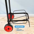 ORANGE Troli Belanja Lipat Keranjang Trolley Pet Keranjang Stroller Carrier Troli Keranjang Hewan. 