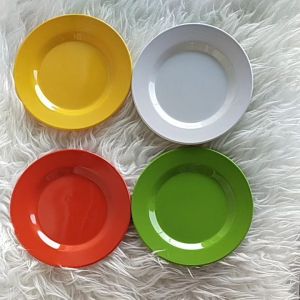 Piring Melamine Berkualitas: Piring Bulat Datar Piring Snack Pr1606 6inch Melamine Donyku