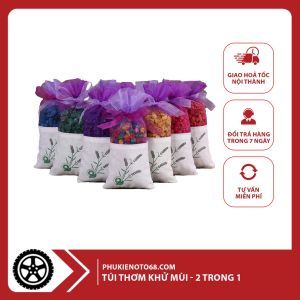 Túi Thơm Kiêm Khử Mùi Than Hoạt Tính 2 Trong 1. Khử Mùi Hôi Xe Nhà Cửa Khử Mùi Lá.