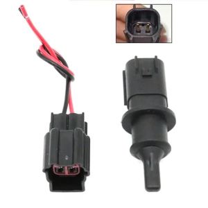 Ambient Air Temperature Sensor With Harness Plug For Jeep Compass Patriot 07-17 Dodge Journey Neon Avenger Chrysler 200 Sebring