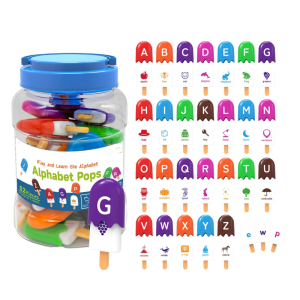 Montessoris lấy cảm hứng từ chủ đề kem 123 công cụ học tập nhựa Playset giáo dục cho trẻ em phát triển nhận thức