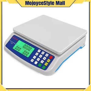 Digital Kitchen Scale 30kg with Tare Function and LCD Display for Precise Meat and Vegetable Weighing
