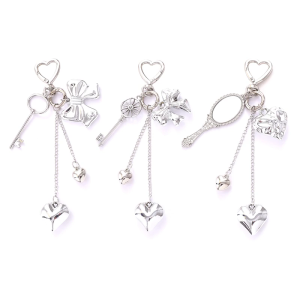 Bows Keychain Charms Wallet Bag Purse Keyring Pendant Charms Aesthetic keychains Car Keyring Bag Charms Accessories