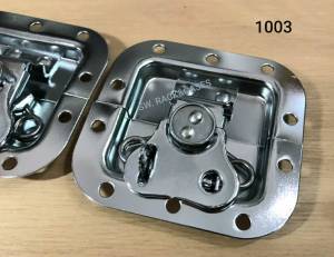 บิดล็อคผีเสื้อ (ราคาต่อแพ็คจำนวน 4 ตัว) บิดล็อคปีกผีเสื้อเล็ก รุ่น 3 นิ้ว SW-1003 อุปกรณ์แร็ค วัสดุเหล็กหนาชุบโครเมี่ยมเงาสวยแข็งแรง