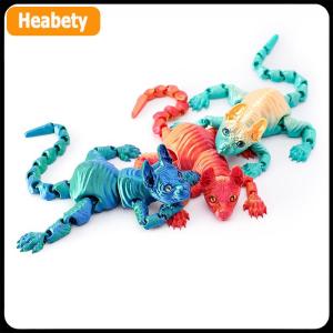【2-3 days delivery】 3D Printed Sphynx Cat Animal Toy Realistic Hairless Figurine Cat Fidget Toy For Cat Lover Collector Home Decoration