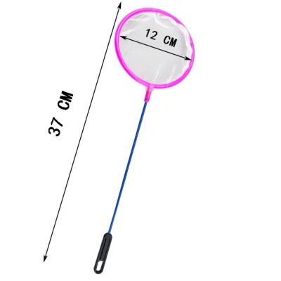 INFILARY Random Color Tiny Fish Tank Net Soft Plastic Skimming Net Portable Food Residue Debris Aquarium Shrimp Net Small Ponds