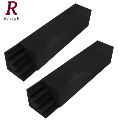 4 Pcs Acoustic Panels Studio Acoustic Soundproof FoamSound Treatment Trap CornerSound Panels Wedges12X12X48cm