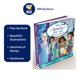 Disney Amazing Pop Up Story Book With Heroines of Disney (Hardcover) For Kids