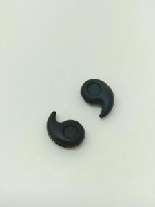 SILICONE ANTI-SLIP COMMA EAR HOOK FOR GLASSES(MATTE BLACK)