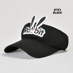 TOPI ANAK PEREMPUAN VISOR PANTAI SUNSHADE MOTIF RABBIT SENAM VISOR ANAK CEWEK KECIL ANTI UV BTE