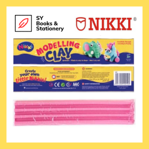 NIKKI Modelling Clay / Plasticine/ Tanah Liat Pemodelan / Tanah Liat Budak Sekolah 粘土 / 手工泥