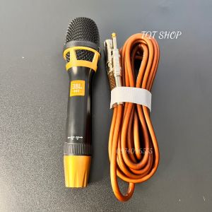 Micro Có Dây JBL 68S Cao Cấp Mic Hát Karaoke Có Dây Made in USA Chống Hú Tốt Tiếng Mic Sáng
