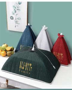 Oxford Insulated Aluminum Foil Fold Food Cover Keep Food Warm or Cold Folding Food Lid Rustproof Anti Mosquito Covers Winter Kitchen Tool