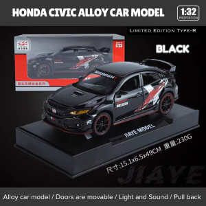 1:32 Honda Civic Type-R Alloy Diecast Model Limited Edition Collection Toys Kereta Mainan