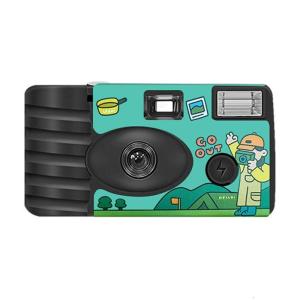 Classical Plastic Disposable Camera With Fixed Focusing Lens 27 Instantly Film For Casual Shoot Adventure Beginner Friendly