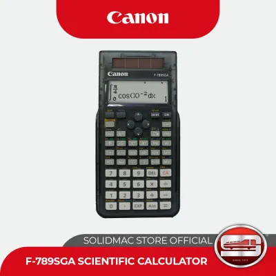 Canon F-789SGA Scientific Calculator (Transparent Casing)