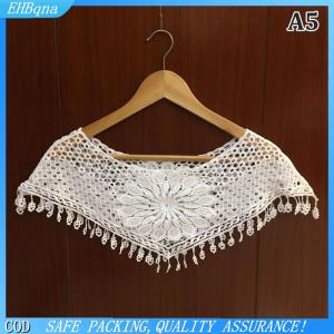 COD Phụ nữ Đan Rỗng ra Khăn choàng quấn đám cưới cô dâu buổi tối ăn mặc ren khăn choàng đám cưới hướng dương ren khăn SHRUG CAPE Poncho