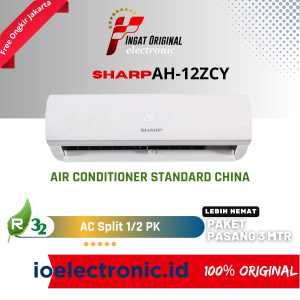 AC Sharp AH-A12ZCY 15 PK Standard FREE PASANG+ACESORIES MURAH