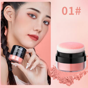 Blush Highlight Contouring Matte Soft Mist Mushroom Head Air Cushion Rouge Powder Blush Cream