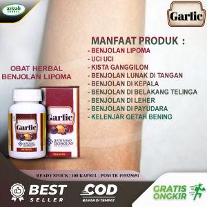 Obat Benjolang Penghilang Lipoma Uci Uci Di Tangan Kaki Wajah Jidat Ketiak Belakang Telinga Benjolan LUnak Di Leher Tumor Jinak Kelenjar Getah Bening Tiroid Hipertiroid Walatra Black Garlic
