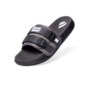 Hibro Compact - Sandal Slide Double Strap Casual Slop Pria Wanita - Blue Navy Black