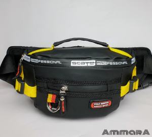 Tas Selempang Pria Anti Air Waistbag Waterproof POLO AMSTAR Fashion Sporty