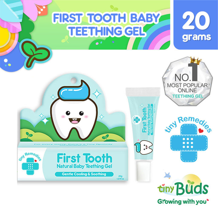 Tiny Remedies First Tooth Natural Baby Teething Gel (20g)