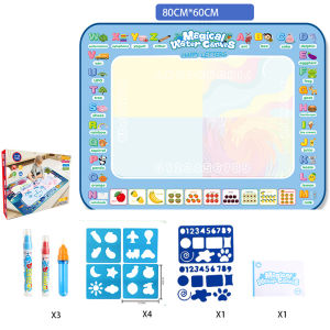 Aqua Water Doodle Mat Toddlerss Painting Coloring Pad Reusable Kids Magic Water Doodle Mat Create Safe And Clean Place To Have Fun For Kids