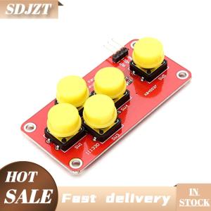 SDJZT Bàn phím quảng cáo mô phỏng năm nút tương tự mô-đun chính cho bảng mở rộng cảm biến Arduino
