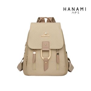 HANAMI Tas Ransel Krem Fashion Wanita Branded TA1174C3 Korea Style Bag Bayashi