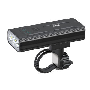 Đèn pha xe đạp siêu sáng chống nước gắn ghi-đông sạc điện Type-C có đồng hồ hiển thị thời lượng pin còn lại hỗ trợ sạc pin dự phòng khẩn cấp cho điện thoại KAVISOTA