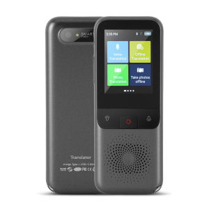Temoo 138 Languages T11 Portable Smart Voice Translator Real-time Multi-Language Speech Interactive Offline Translator Business Travel Intelligent Translator Real-time Voice Recording Text Translation Devicer