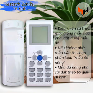 Điều khiển điều hòa Reetech remote máy lạnh Reetech hàng loại 1