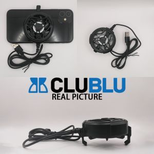 -CLUBLU- Quạt Tản Nhiệt Điện Thoại Sò Lạnh cao cấp có đèn LED RGB Cho game điện thoại PUBG Phụ Kiện