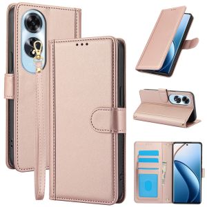 Phone Case For OPPO A17 A17K A16 A18 A38 A54 A55 A57 A57S A58 A60 A74 A76 A77 A77S A78 A95 A96 4G Business Leather Wallet Magnetic Card Slot Flip Cover Casing
