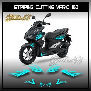 STIKER VARIO 160 NEW CUTTING STICKER VARIO 160 SIMPLE MINIMALIS / STRIPING CUTTING HONDA VARIO 160 LIST