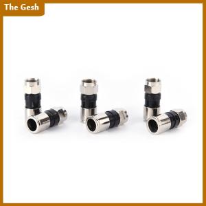 [The Gesh] 10 pcs RG6 F Type Compression 2.7cm high quality Snap Seal Plug Connector