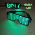KEDAH LED Glasses Mix 4 Colors IN 1 Glasses Spec Mata LED Luminous Glasses Cermin Mata Lampu. 
