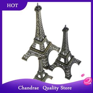 [Chandrae] รูปปั้นหอไอเฟลปารีสขนาดเล็กสำหรับเป็นของที่ระลึกทำจากอัลลอยสำหรับวางบนโต๊ะ