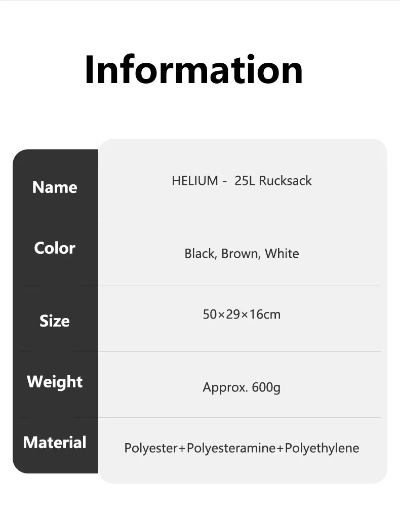 Naturehike Helium Series 25L Outdoor Hiking Mountaineering Backpack description image 13