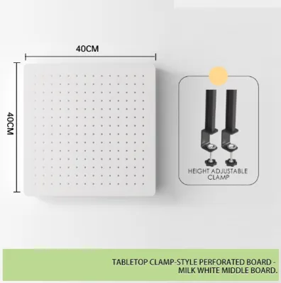 HEJJ OFFICE PEG BOARD AND ACCESSORIES