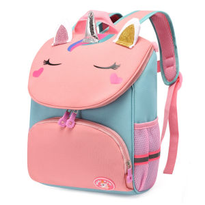 Tas Sekolah TK Anak Laki-Laki dan Perempuan Ransel Anak karakter animal unicorn dinosaurus lucu