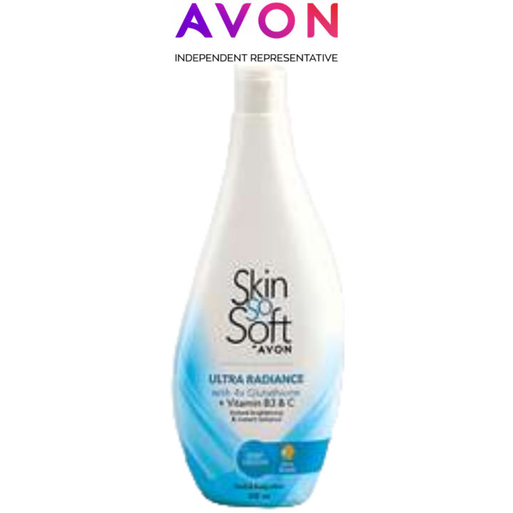 AVON Skin So Soft Ultra Radiance With 4x Glutathione Hand & Body Lotion ...