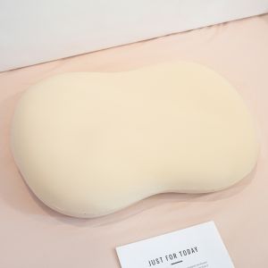 ALLUCK Non Collapse Ice Silk Memory Foam Pillow Low Pillow Core Slow Rebound Sleeping Pillow Comfortable Memory Cotton Pillow Help Sleep
