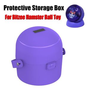 MARBLEX Carry Handle Protective Storage Box Portable Shockproof Hamster Ball Toy Case Drop Resistant Carrying Box for Bitzee Hamster Ball Electronic Toy Accessories