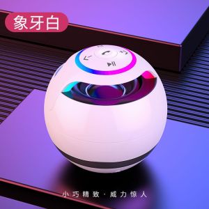 Smart Small Bluetooth Voice AI Voice-Controlled Robot Speaker Household Outdoor Audio Card Subwoofer High Volume